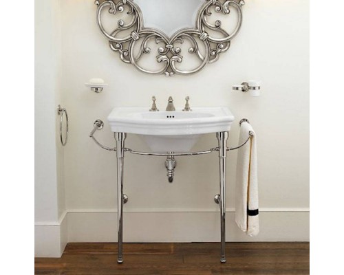 DevonDevon New Etoile Консоль 98х52.5см, с раковиной на 3 отв, напольная, цвет: хром/белая. IBLG3FNET, DENEWETOILECR DevonDevon New Etoile Консоль 98х52.5см, с раковиной на 3 отв, напольная, цвет: хром/белая. IBLG3FNET, DENEWETOILECR