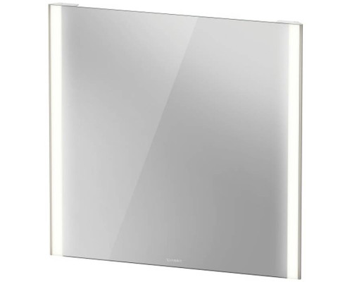 Duravit XViu Зеркало с подсветкой 82x80см, сенсорное управление, цвет: шампань матовый. XV70320B1B1