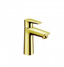 Hansgrohe Talis E Смеситель для раковины 110, на 1 отв, с донным клапаном, излив 112мм, цвет: золото. 71710990