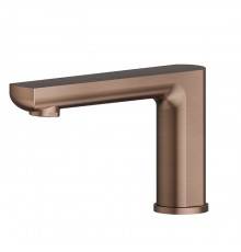 Newform Haka Излив для ванны, на борт ванны, цвет: PVD brushed copper bronze. 72091.59.067