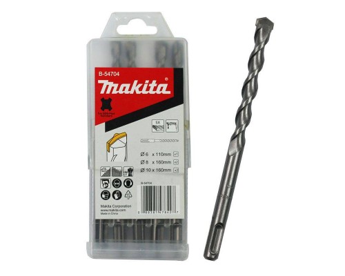 Перфоратор Makita HR2630+Набор буров Makita SDS-Plus Centering tip B-54704 (5шт.) Перфоратор Makita HR2630+Набор буров Makita SDS-Plus Centering tip B-54704 (5шт.)