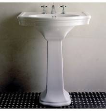 DevonDevon New Etoile Раковина 70х53 см, 3 отв., на пьедестале, цвет: белый. IBLG3FNET,  IBCOLNET