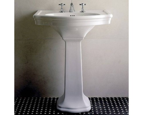 DevonDevon New Etoile Раковина 70х53 см, 3 отв., на пьедестале, цвет: белый. IBLG3FNET,  IBCOLNET
