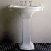 DevonDevon New Etoile Раковина 70х53 см, 3 отв., на пьедестале, цвет: белый. IBLG3FNET,  IBCOLNET