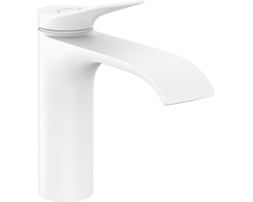 Смеситель для раковины Hansgrohe Vivenis 110 75020700 матовый белый Смеситель для раковины Hansgrohe Vivenis 110 75020700 матовый белый
