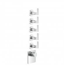 Gessi Inciso Смеситель для душа, встраиваемый, термостатический, внешняя часть, цвет: хром. 58220#031