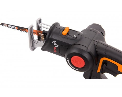 Лобзик аккумуляторный-сабельная пила WORX Axis WX550.9, 20В, без АКБ и ЗУ