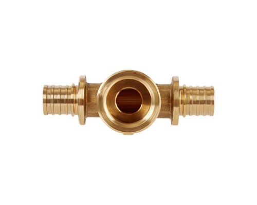 Тройник прямой Hoobs переходный с внутр. резьбой 16x2.2-G1/2 -16x2.2. HB-PEXTG-161216 Тройник прямой Hoobs переходный с внутр. резьбой 16x2.2-G1/2 -16x2.2. HB-PEXTG-161216