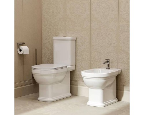 Kerama Marazzi Pompei Унитаз моноблок 37x67см, цвет: белый глянцевый. PO.wc.01,  PO.cis.01