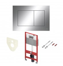 TECEbase 9400412 2.0 Модуль в комплекте с панелью смыва TECEnow хром глянц. 9400412