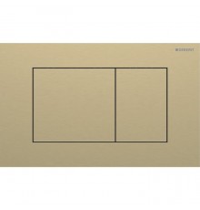 Geberit Sigma40 Клавиша для двойного смыва, квадратная: Латунь. 115.629.QF.1