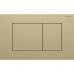 Geberit Sigma40 Клавиша для двойного смыва, квадратная: Латунь. 115.629.QF.1