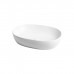 Azzurra Elegance Circle Раковина накладная, 60x40xH14 см, без отв., без перелива, цвет: Bianco lucido. ELLA060400C0BI/(ECI60 bi*0)