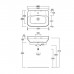 Simas Baden Baden Раковина 60х45 см, 1 отв., цвет: белый. BB10bi*1