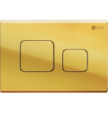 Кнопка смыва Point Афина PN44041G золото