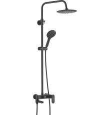 Душевая стойка Shevanik S8736H черная