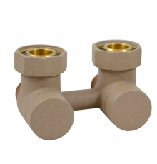Эксклюзивный узел подключения Schlosser 50мм Угловой, Ral 601000017.Ral