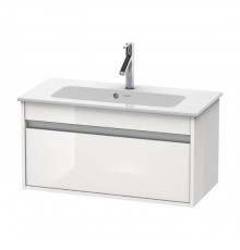 Duravit Ketho Тумба подвесная, 80x38.5х41, с раковиной, 1 выдв. ящик, цвет: белый глянцевый. KT642302222,  2342830000