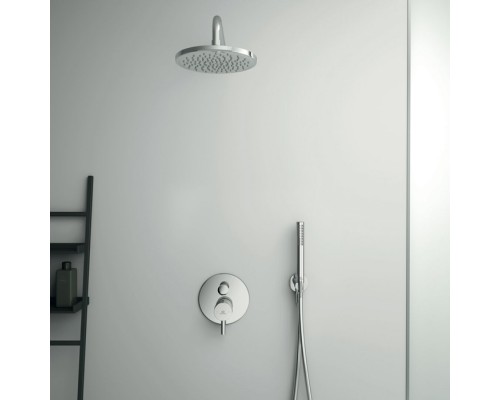 Ideal Standard Ceraline Душевой комплект: встраиваемый смеситель для ванны/душа, верхний душ Oslash;20см., держатель, лейка для душа и шланг 175см., цвет: хром. BD193AA