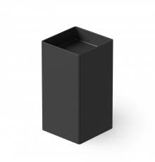 Dea Design Pedestal Basin Раковина 40х40х85см., напольная, без отв., Solid Surface, цвет: Black №16. DD2017 400 16