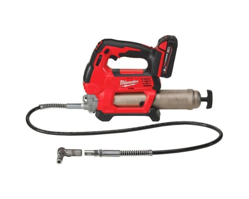 Шприц аккумуляторный для смазки Milwaukee M18 GG-201C Шприц аккумуляторный для смазки Milwaukee M18 GG-201C