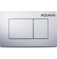AQM4102CR Панель смыва AQUAme, пластик, хром AQM4102СR