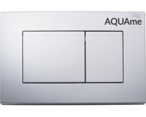 AQM4102CR Панель смыва AQUAme, пластик, хром AQM4102СR
