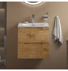 Тумба с раковиной BelBagno Etna 39 50 rovere nature, раковина BB-8099-3-50