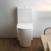 Laufen Kartell Унитаз моноблок 660x370x430 мм, комбинированный, безободковый смыв Rimless,цвет: белый. 8.2433.7.000.231.1