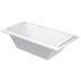 Duravit STARCK Ванна акриловая  прямоугольный вариант 180х90см, встраиваемая или с панелями , с 2 наклонами  для спины ,  цвет белыйми , с 2 наклонами  для спины,  цвет: белый. 790100000000000,  700339000000000