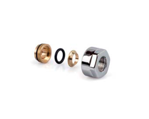 Фитинг SR Rubinetterie для медной трубы 15х3/4 E, цвет хром E381-2000C0E0