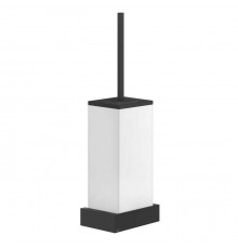 Gessi Rettangolo Ершик для унитаза подвесной, цвет: черный/белый. 20819#099