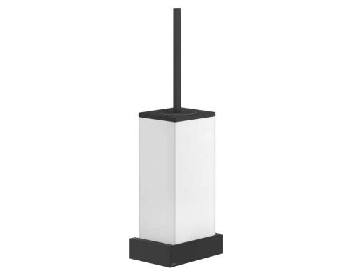Gessi Rettangolo Ершик для унитаза подвесной, цвет: черный/белый. 20819#099