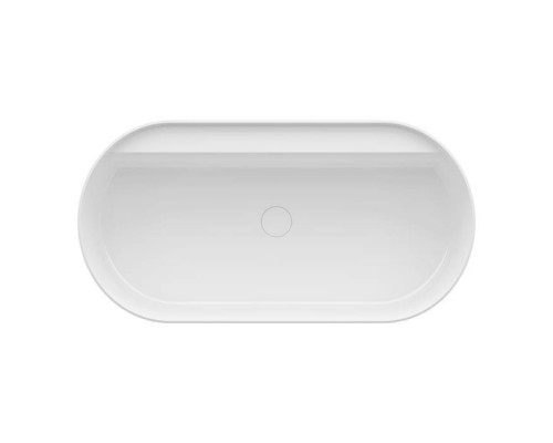 Laufen Sonar Ванна 160x81.5х46см, пристенная, с слив-переливом, материал: Marbond c рельефом, итегрированный перелив, цвет: белый. 2.2134.2.000.000.1