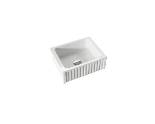 Kerasan Hannah Hampshire Раковина 60x47x22 см, без отв., кухонная, цвет: белый. 546001 Kerasan Hannah Hampshire Раковина 60x47x22 см, без отв., кухонная, цвет: белый. 546001