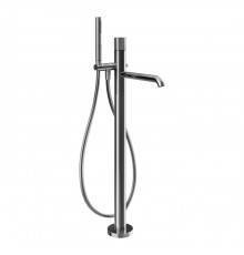 Gessi Habito Cesello Смеситель для ванны напольный, с ручным душем, цвет: хром. 70428#031