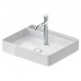 Duravit Bento Starck Box Раковина накладная 55х46см, с 1 отв., HygieneGlaze, цвет: белый глянцевый. 2381552071
