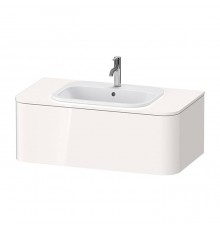 Duravit Happy D.2 Plus Тумба подвесная 100x55x35.4см, с раковиной и 1 ящиком, цвет: белый глянцевый. 0483600000,  HP031E02222,  HP495102222
