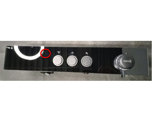 SaleAQM8005B Душ. сист. с терм. для душ. каб. + аэр., Ø225/130 мм, 1/3 режима, высота 1140 мм, Черны SaleAQM8005B_1186