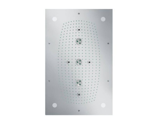 Hansgrohe Raindance Rainmaker Верхний душ 68х46см., с 3 режимами, RainAir, Whirl, RainAir XL, цвет: хром. 28418000 Hansgrohe Raindance Rainmaker Верхний душ 68х46см., с 3 режимами, RainAir, Whirl, RainAir XL, цвет: хром. 28418000