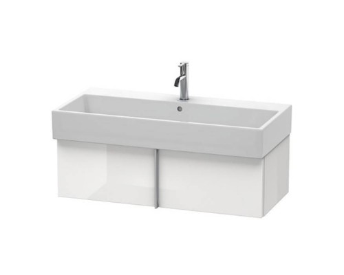 Duravit VA Тумба подвесная, 98.4x43.1х29.8см., с раковиной, 1 выдв.ящик, цвет: белый глянцевый. 2350100000,  VA612808585