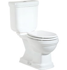 Унитаз-компакт напольный Creavit Klasik KL301 в пол, белый