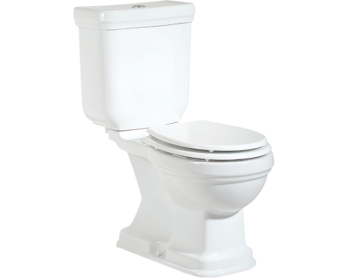 Унитаз-компакт напольный Creavit Klasik KL301 в пол, белый