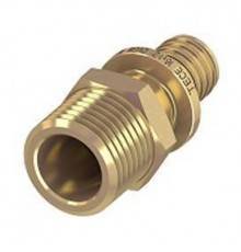 TECEspring AX, Соединение прямое с ниппелем 25 х 1, латунь
