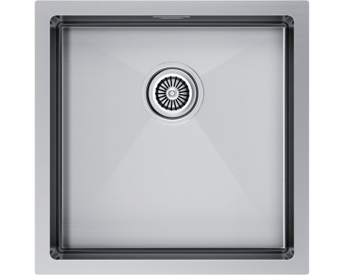 Мойка кухонная Paulmark Polly 44 UNI брашированная нержавеющая сталь