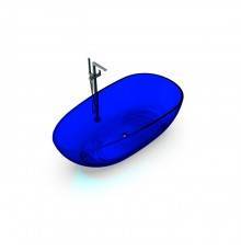Knief EGG Shape Ванна отдельностоящая 170x85x54см., из полимерного материала, цвет: Marine blue # XXX. 70002XXX