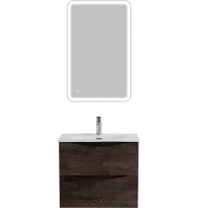 Мебель для ванной комнаты BelBagno Marino-cer-mini 50 подвесная, rovere nature grigio