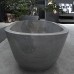 Antonio Lupi Baia Ванна отдельностоящая 185х90х50см, из натурального камня, цвет: Stone Grey. BAIA Pietra Stone Grey/cr