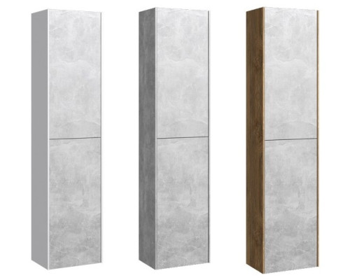 AQ MOB0735BS23 Mobi Комплект дверей пенала, Бетон светлый MOB0735BS23