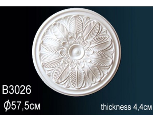 Розетка потолочная B3026